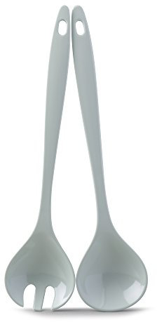 Zeal G205G Salad Servers, Sage Green