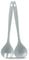 Zeal G205G Salad Servers, Sage Green