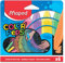 Maped - Straßenmalkreide COLOR'PEPS x6 - blau, orange, pink, lila, gelb, grün