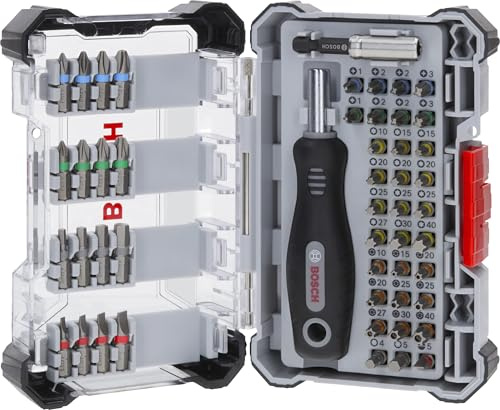 Bosch 50x Extra Hard Schrauberbitsatz, 50‑tlg. | 200 x 113 mm,