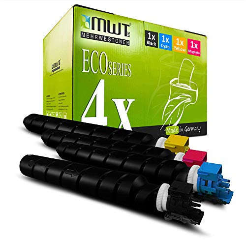 Mehrwegtoner 4X Toner im Set für Utax 2506Ci 2507Ci ersetzt CK8511 CKMY