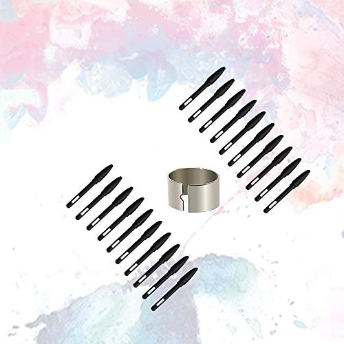 GAOMON 20-Pack Replacement Pen Nibs Only for Battery-Free Pen AP31 of M10K 2018 Drawing Tablets