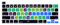 MiNGFi Silikon Final Cut Pro X Tastenkombinationen Tastaturschutz für MacBook Pro 13 M1/M2 A2338 (2020–2023), A2289 (2020), A2251 (2020–2021), Pro 16 A2141 (2019–2021) US/ANSI Tastaturlayout
