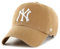 '47 New York Yankees MLB Clean Up Camel Beige Verstellbare Cap One-Size