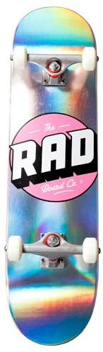 RAD Logo Progressive Skateboard Holographic 8
