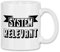 wowshirt Tasse Systemrelevant Geschenk für Kollege Kollegin Arbeit Büro Chef, Farbe:White - White