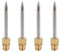 PYNQ 4X 510 Interface Soldering Iron Tip Mini Portable USB Soldering Iron Tip Welding Rework Accessories, Pointed