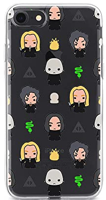 ERT GROUP Handyhülle für iPhone 7/8/ SE 2/ SE 3 Original und offiziell Lizenziertes Harry Potter Muster 246 optimal an die Form des Handy angepasst, teilweise transparent