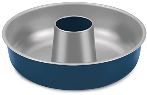 Guardini, Linea XBake Donut-Backform, 25 cm, Stahl mit Antihaftbeschichtung, Grüner Stahl mit neuer PHAS-Frei-Beschichtung, grau/blau