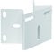 UQISOVI Small Size External Wall Corner Mounting Bracket for PTZ Camera, 90 Degree Vertical Wall Angle Support for Exterior Corner (White - Steel Material)