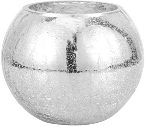 LIFKOME Nordic Style Vase Elegant Table Centerpiece Corrosion-resistant Design for Home Decor for Weddings Birthdays Housewarmings and More Round Shape
