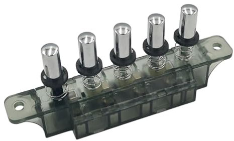 Sharplace Cooker Hood Switch, Cooker Hood Key Board Switch, Professional Replacement Parts, 5 Keys, Easy Installation,