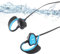 Cuffie Impermeabili IPX8 per Nuoto, Cuffie Auricolari per Nuoto con 5.0, Lettore Musicale Wireless Subacqueo, Perfette per Sport, Corsa (BLUE)