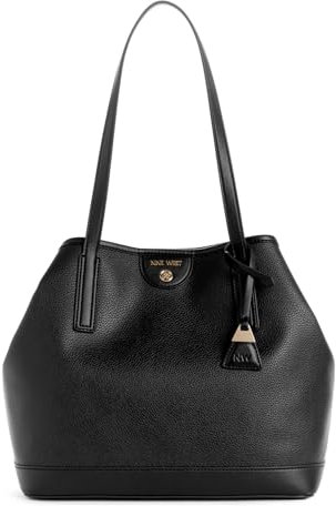 Teagan 2-in-1-Tragetasche, Schwarz, Medium