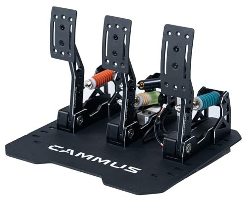 CAMMUS-Rennsimulatorpedal, PC-kompatibler elektronischer Sensor, erleben Sie die echte virtuelle Renngeschwindigkeit