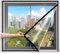 Aislante Acustico Ventanas,película aislante de ventana resistente,lámina aislante transparente para aislamiento térmico de ventanas,Negro-75x80cm
