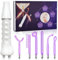 High F-requency Facial Machine, iklestar Professional High F-requency Wand for Hair Growth with 6 Argon Tubes, Violet Skin Care Beauty Machine
