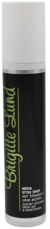 Brigitte Lund Mega Style Shot mit Vitamin C & Biotin 200ml Sofort Volumen Spray mit 8 Funktionen I Turbo Lifter