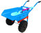Folpus Brouette pour Enfants avec Accessoires de Construction et activités extérieures, Bleu Rouge