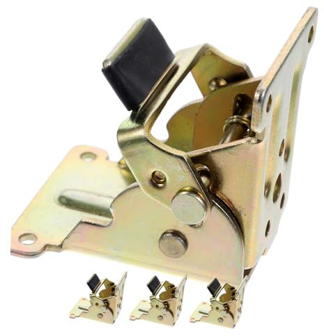 BAZEITFLOW 4stücke Faltbares Scharnier Für Tischbeine Haltefunktion Selbstsicherndes Design Für Platzsparende Möbel Mit Schrauben Aus Verzinktem Robust Und Langlebig Möbelzubehör