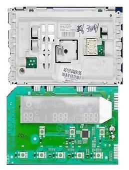 Mgfpbqudy Carte mère for Lave-Linge à Tambour. Compatible avec Whirlpool. AWOE9558 461974489191/461974489196. Remplacement de la Carte mère du Lave-Linge.