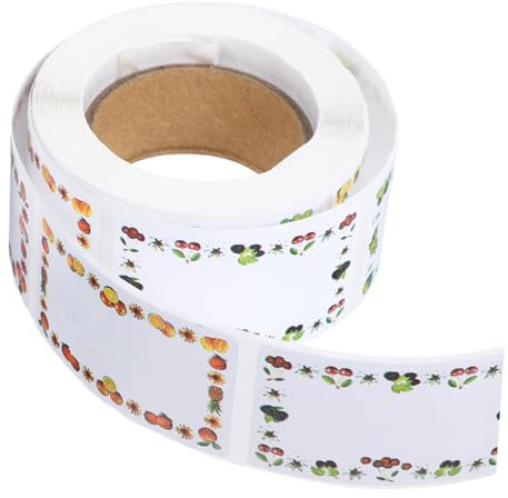 Operitacx 250 Stück Klassifizierungsetiketten Aufkleber Klebeaufkleber Kindertagesstätten Etiketten Aufkleber Etiketten Textmarker Entfernbare Neon Klebeetiketten Poster