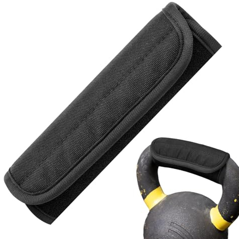 Jubepk Kettlebell Grip Cover, Non Slip Handle Kettlebells, 6.5x6.3 Inches, Portable Workout Accessory for Pull Ups, Fitness Training, Home Gym, Garage, Indoor, Travel Use