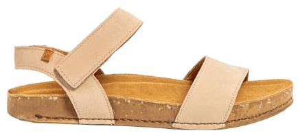 El Naturalista N5790 Balance Flache Sandalen, Unisex, Erwachsene, Cremefarben, Größe 43
