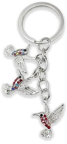 Zynara Glücksbringer Kolibri Schlüsselanhänger, Glücksvogel | Geschenke für Vogelliebhaber,Glücksbringer Auto Anhänger, Geschenk zur Einschulung,Weihnachtsgeschenke für Frauen,Mädchen