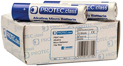 AAA Micro Batterien 10er Box PROTEC.CLASS PBAT AAA