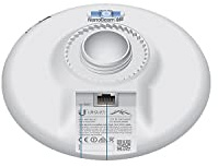 Ubiquiti NBE-M5-16 NanoBeam AirMax 5GHz 16dBi | 16dBi airMAX Bridge mit 5GHz Frequenz und PoE für Rauschimmunität, Reichweitenerweiterung und Datendurchsatz
