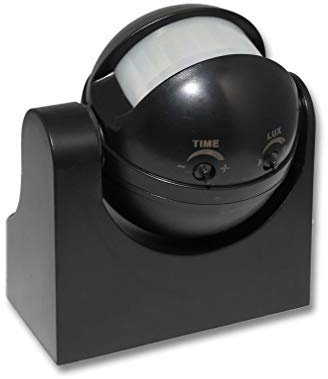 LOWENERGIE Occupancy Sensor PIR Motion Light Switch Wall Mounted black
