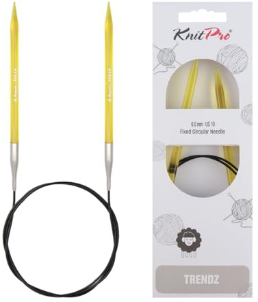 KnitPro Trendz Fixed Circular Needles 24 (60cm) | 6.00mm