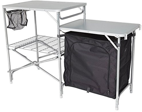 Vango Bistro DLX Foldable Camping Kitchen Silver