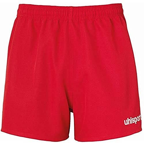 uhlsport Kinder Rugby Shorts, rot, 3XL
