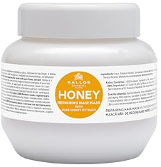 KJMN Honig Reparierende Haarmaske mit reinem Honigextrakt, 275 ml