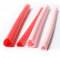 2pcs pailles en silicone, paille en forme de coeur paille de paille de paille portable paille de silicone pour la sortie de plein air, rose (L), pailles en silicone