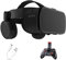 Gafas de Realidad Virtual, 3D VR Gafas con Controlador Bluetooth para Juegos Visión Panorámico VR Glasses para iPhone 13 Pro Max/13 Pro/13/12/11, para Samsung Galaxy S21, Huawei, Xiaomi