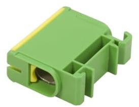 ensto 6418677191848 Schienenverbinder, 2-adrig, 2,5-50 mm², grün/gelb, KE61.3