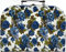 Sass and Belle Koffer Delphine Blue Vintage Rose, M/Mittel. Aufbewahrungsbox. Pappkoffer, Handarbeitskoffer, Dekokoffer