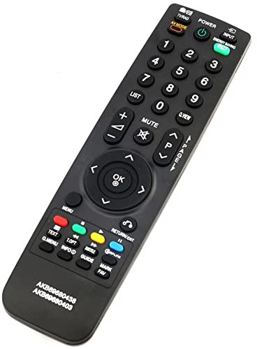 2IN1 AKB69680403 AKB69680438 Telecomando sostitutivo Adatta per LG LCD Plasma TV 32LF2510-ZB 37LF2500-ZA 37LF2510-ZB 42LH3000-ZA 42LH3020-ZD 42LH3800-ZD 42LH301C-ZA 42LH3010-ZB 42LH3030-ZE
