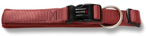 Wolters Halsband Professional Comfort, Farbe:rost rot, Größe:55-60 cm x 35 mm