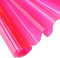 30 x 135 cm, transparentes PVC-Vinyl, 0,4 mm, Neonfarben, einfarbig, wasserdichter Stoff, super klar, verspiegelte Folienrolle für Handtaschen, Schleifen, DIY-Dekor, Rosenrot