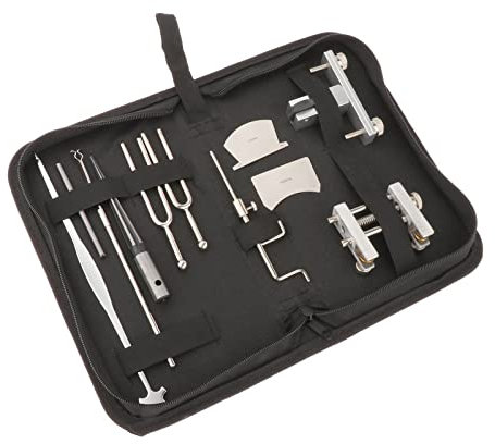 KERREY Geigen-Reparatur-Werkzeug-Set Stimmgabel Luthier-Werkzeug Sound-Reparatur-Sound-Messgerät Violine Teile Zubehör Satz