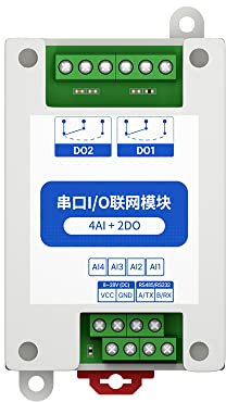 EBYTE ModBus I/O Netzwerkmodule mit seriellem Port RS485 4AI+2DO MA01-XACX0420 unterstützt SPS/Touch-Display IoT