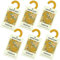 SCENTORINI Sachets Parfumés Vanille Frais avec Crochet, pour Tiroirs, Armoires, et Garde-Robes