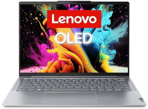 Lenovo Yoga Slim 6 Laptop | 14 WUXGA OLED Display | AMD Ryzen 7 7840U | 16GB RAM | 1TB SSD | AMD Radeon 780M Grafik | Win11 Home | QWERTZ | grau | 3 Monate Premium Care