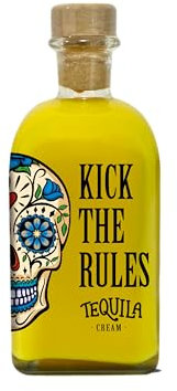 KICK THE RULES MINI - Crema de Banana con Tequila - 15º - Botella de 0,2L - Tequila de Banana