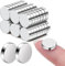 Magnete Stark 10x1mm Kleine Magnete Rund Kühlschrankmagnete Neodym Magneten für Handwerk Whiteboard Magnettafeln 60 Stück