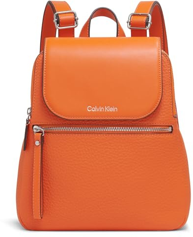 Calvin Klein Women's Elaine Bubble Lamb Novelty Key Item Flap Backpack Backpack
